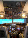 Boeing Overhead Panel Operating the PMDG
