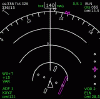Boeing B737 Navigation Display