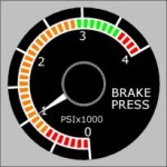 FSXPAND Brake Pressure Gauge