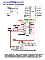Battery/TEST Annunciator Switching