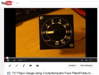 Flaps Gauge Working