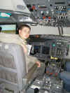 Jamie KNIGHT in Line Training on 737