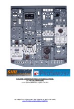 Building a Simworld Forward Overhead Panel